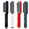 2-in-1 Hair Straightener Brush & Curling Comb – Electric Heated Hair Styler | NovabyN